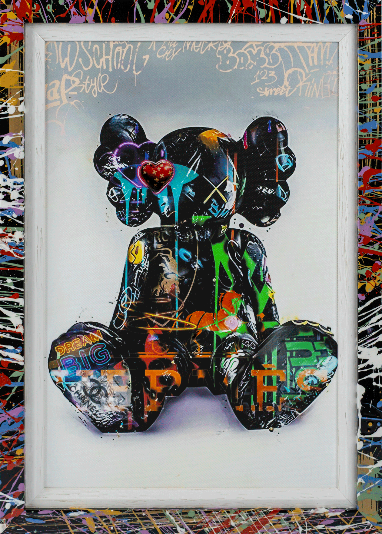 Kaws Black (Mini) by Onelife183
