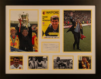 Graham Taylor Signed Display