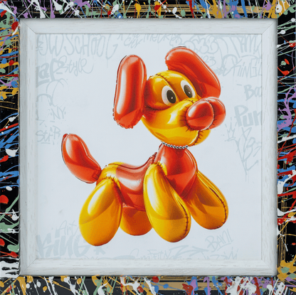 Orange blow dog (Mini) by Onelife183