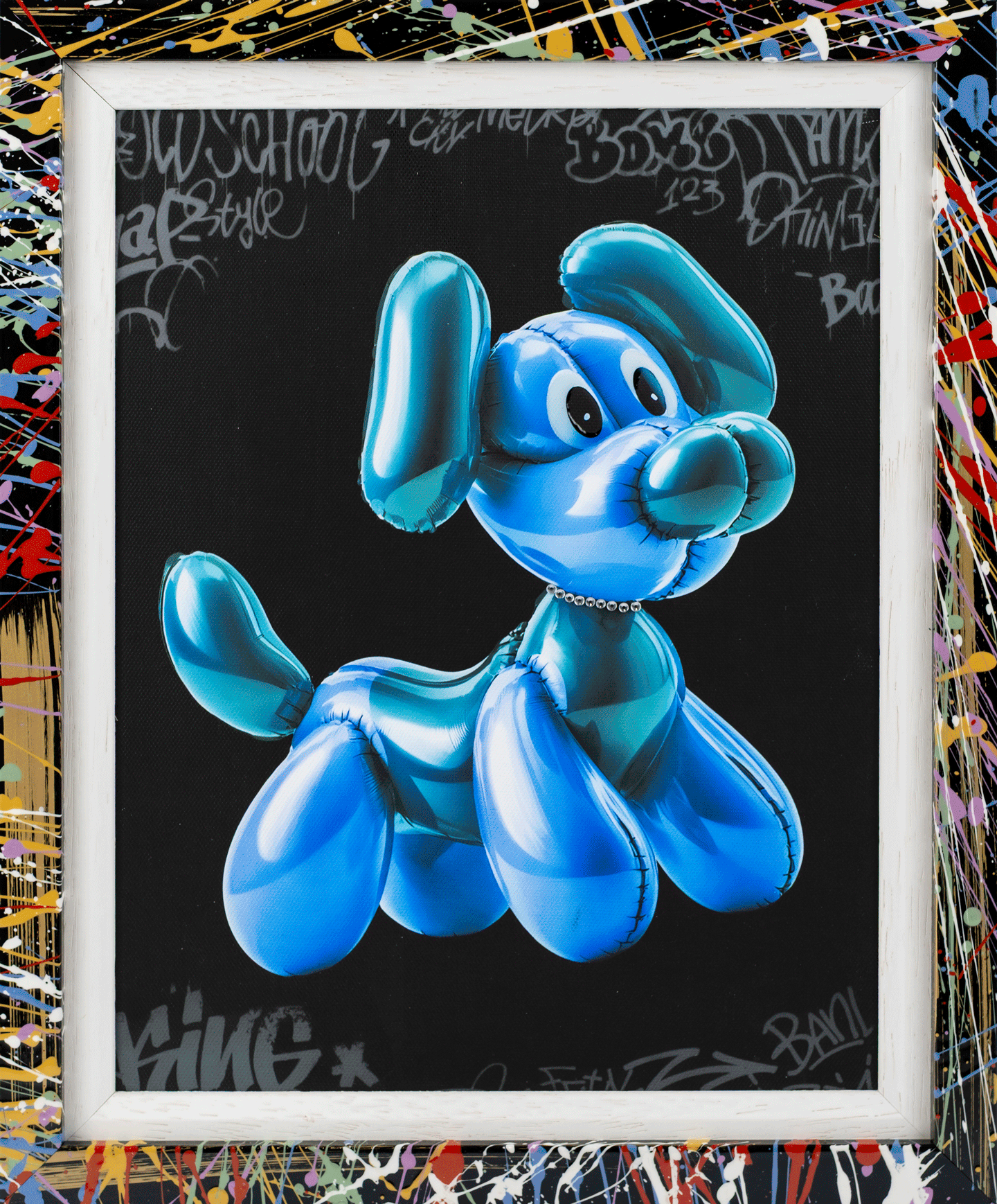 Blue blow dog by Onelife183