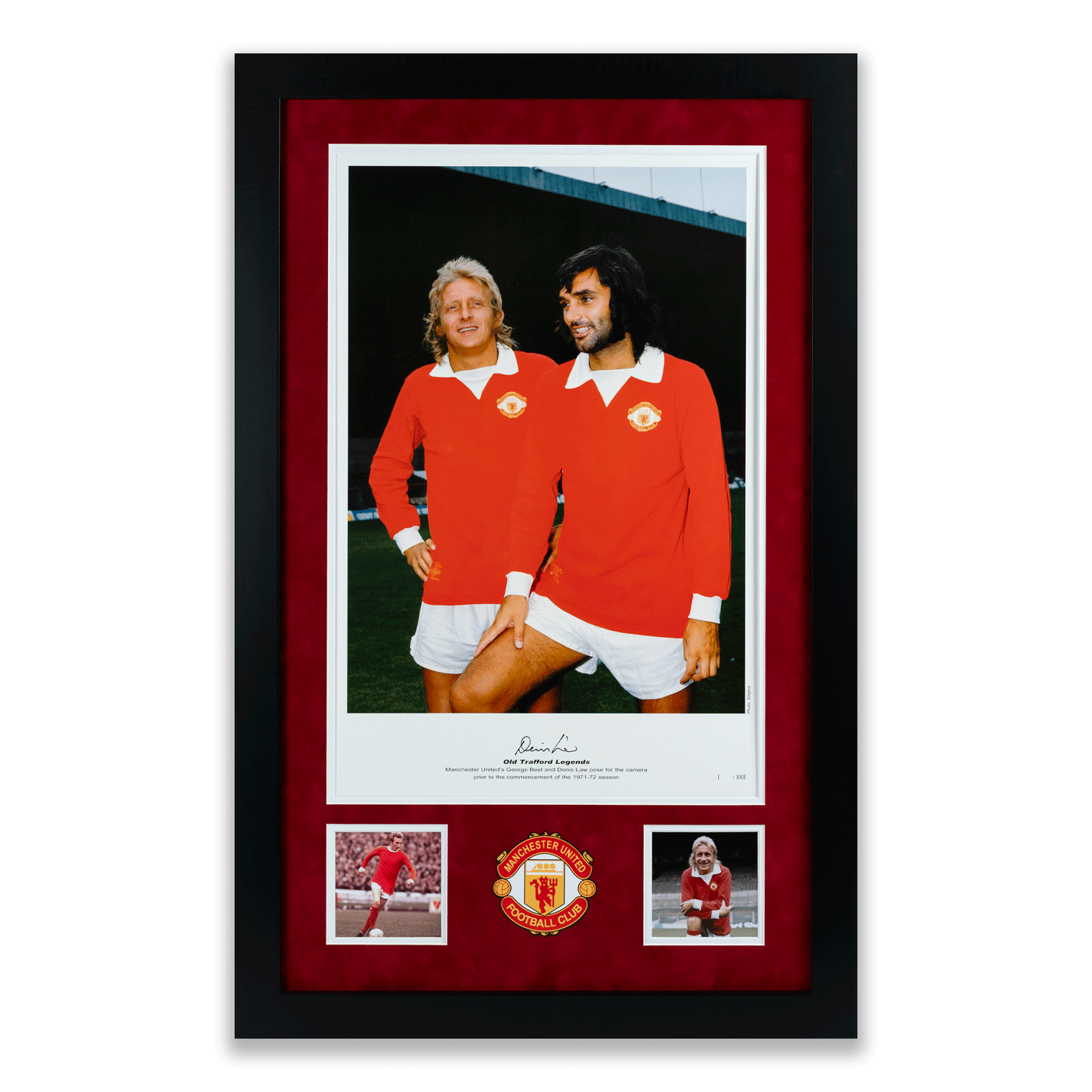 Denis Law Signed Photograph