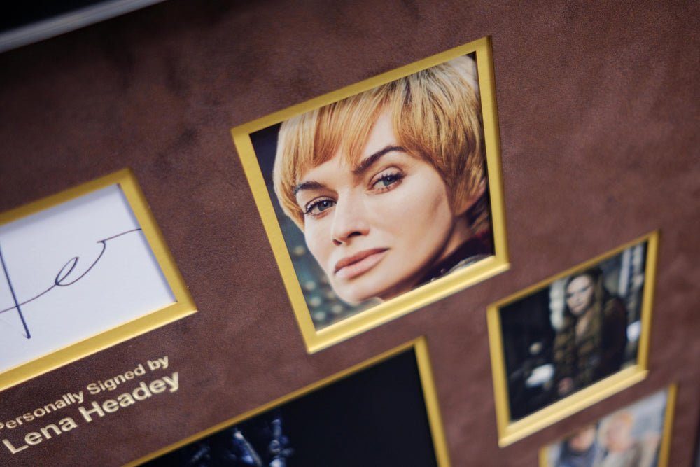 Game Of Thrones by Lena Headey - Memorabilia Framers Shop