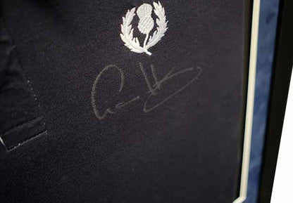 Gavin Hastings signed Scotland shirt - Memorabilia Framers Shop