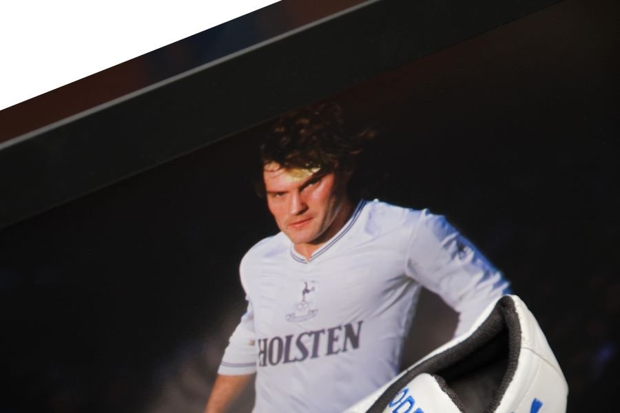 Glenn Hoddle Signed Spurs Boot Display - Memorabilia Framers Shop