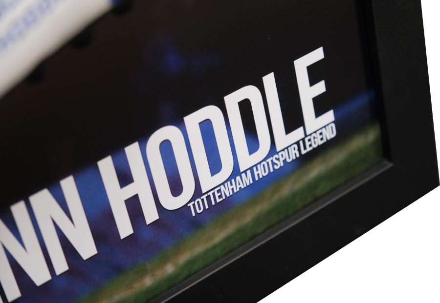 Glenn Hoddle Signed Spurs Boot Display - Memorabilia Framers Shop