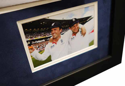 Graeme Swann signed England Cricket Shirt - Memorabilia Framers Shop
