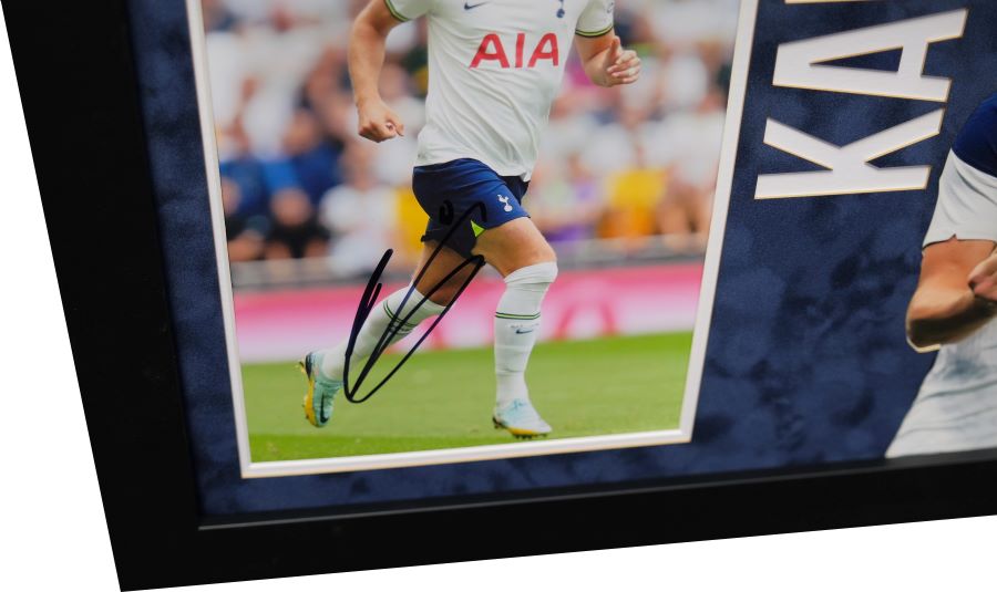 Harry Kane Signed 12x8 Photograph Display - Memorabilia Framers Shop
