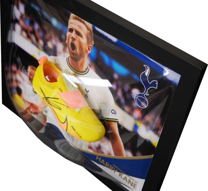 Harry Kane Signed Pink Spurs Boot Display - Memorabilia Framers Shop