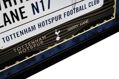 Harry Kane Signed Roadsign Framed Display - Memorabilia Framers Shop