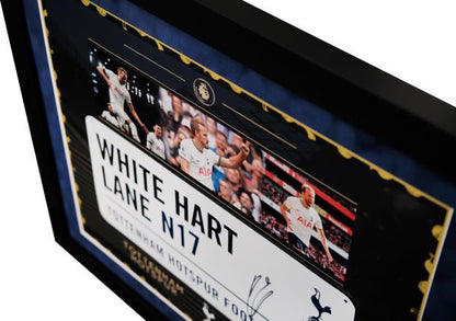 Harry Kane Signed Roadsign Framed Display - Memorabilia Framers Shop