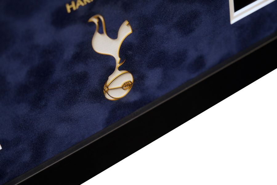 Harry Kane Signed Shirt Framed Display - Memorabilia Framers Shop