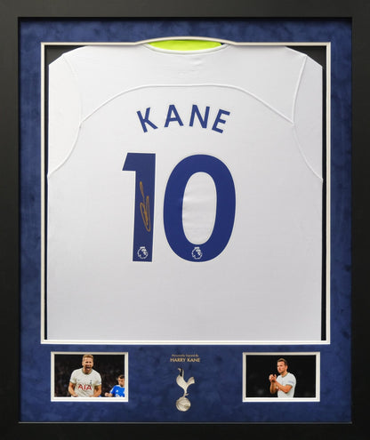 Harry Kane Spurs Signed Shirt Framed Display - Memorabilia Framers Shop