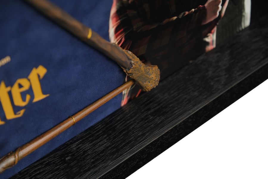 Harry Potter Triple It All Ends Signed Framed Display with Wand - Memorabilia Framers Shop