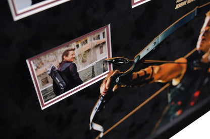 Hawkeye Signed 10x8 Photograph Display Signed by Jeremy Renner - Memorabilia Framers Shop
