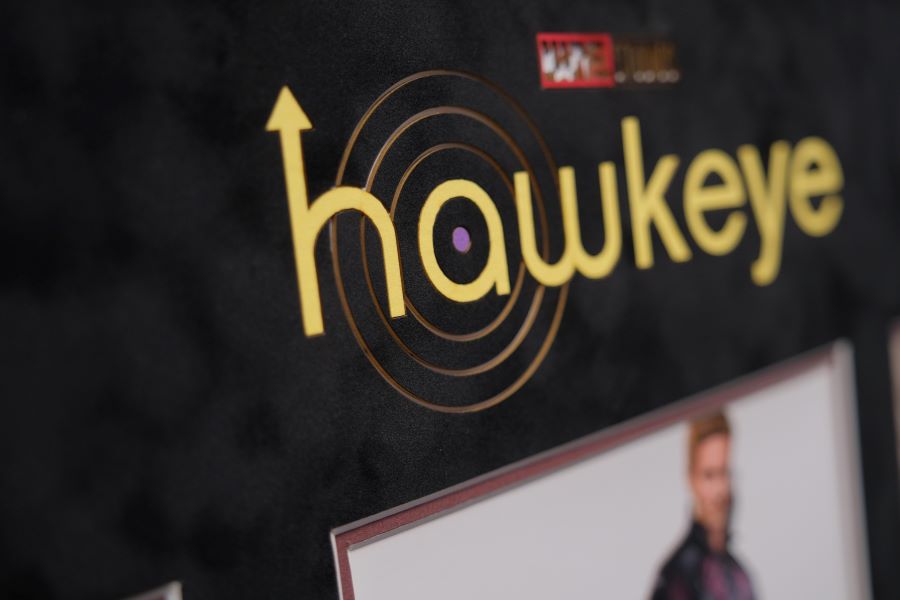 Hawkeye Signed 10x8 Photograph Display Signed by Jeremy Renner - Memorabilia Framers Shop