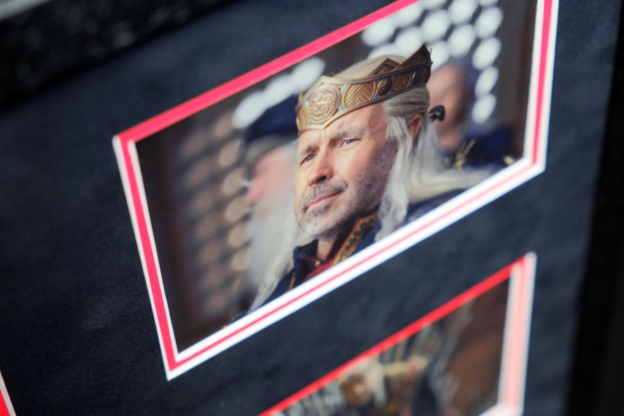 House of Dragon Poster Signed by Paddy Considine - Memorabilia Framers Shop