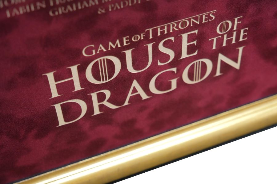 House Of The Dragons Multi Signed Photograph Framed Display - Memorabilia Framers Shop