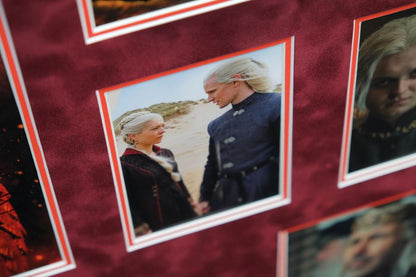 House Of The Dragons Multi Signed Photograph Framed Display - Memorabilia Framers Shop