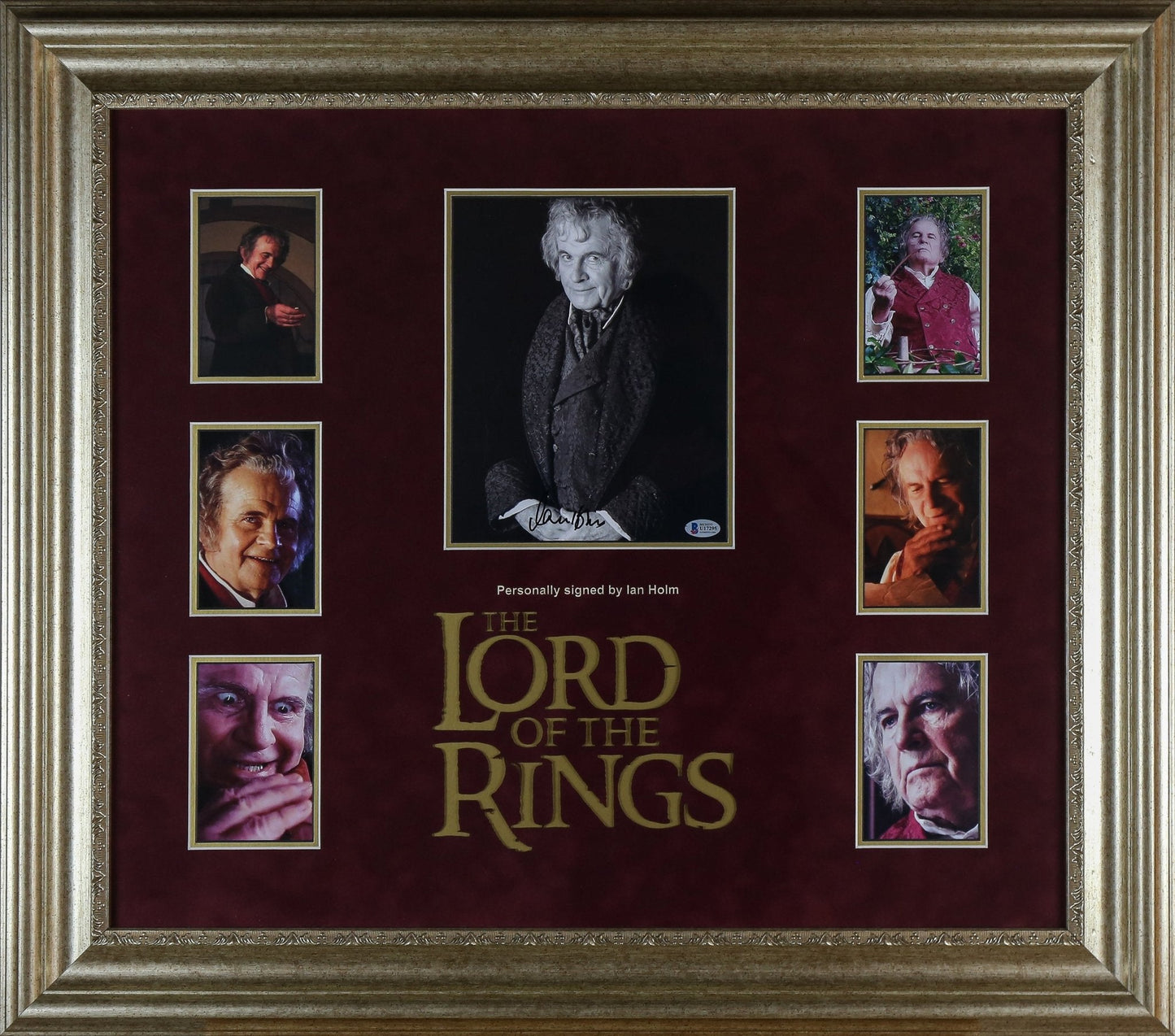 Ian Holm, Lord of The Rings Signed 12x8 Photograph Framed Display - Memorabilia Framers Shop