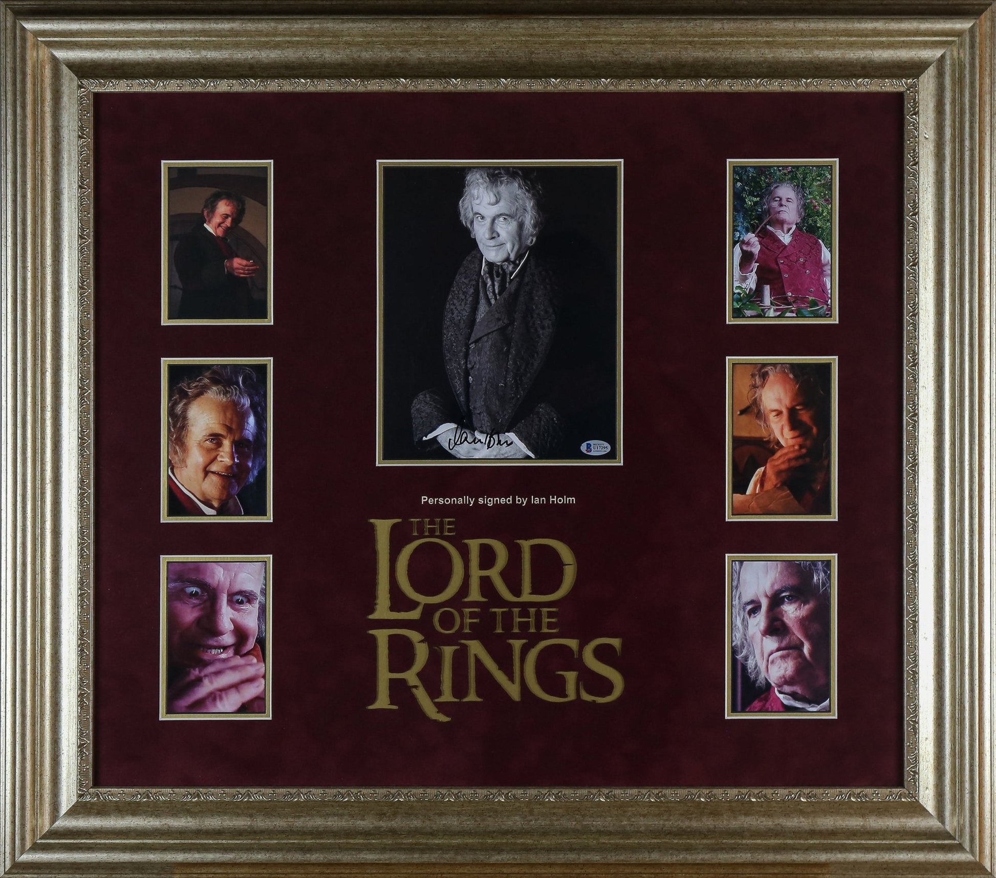Ian Holm, Lord of The Rings Signed 12x8 Photograph Framed Display - Memorabilia Framers Shop
