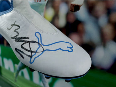 James Maddison Signed Boot Tottenham Hotspurs - Memorabilia Framers Shop