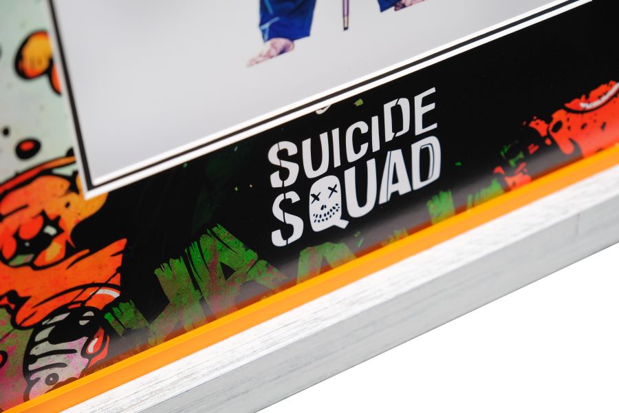 Jared Leto Suicide Squad Signed Joker Display - Memorabilia Framers Shop