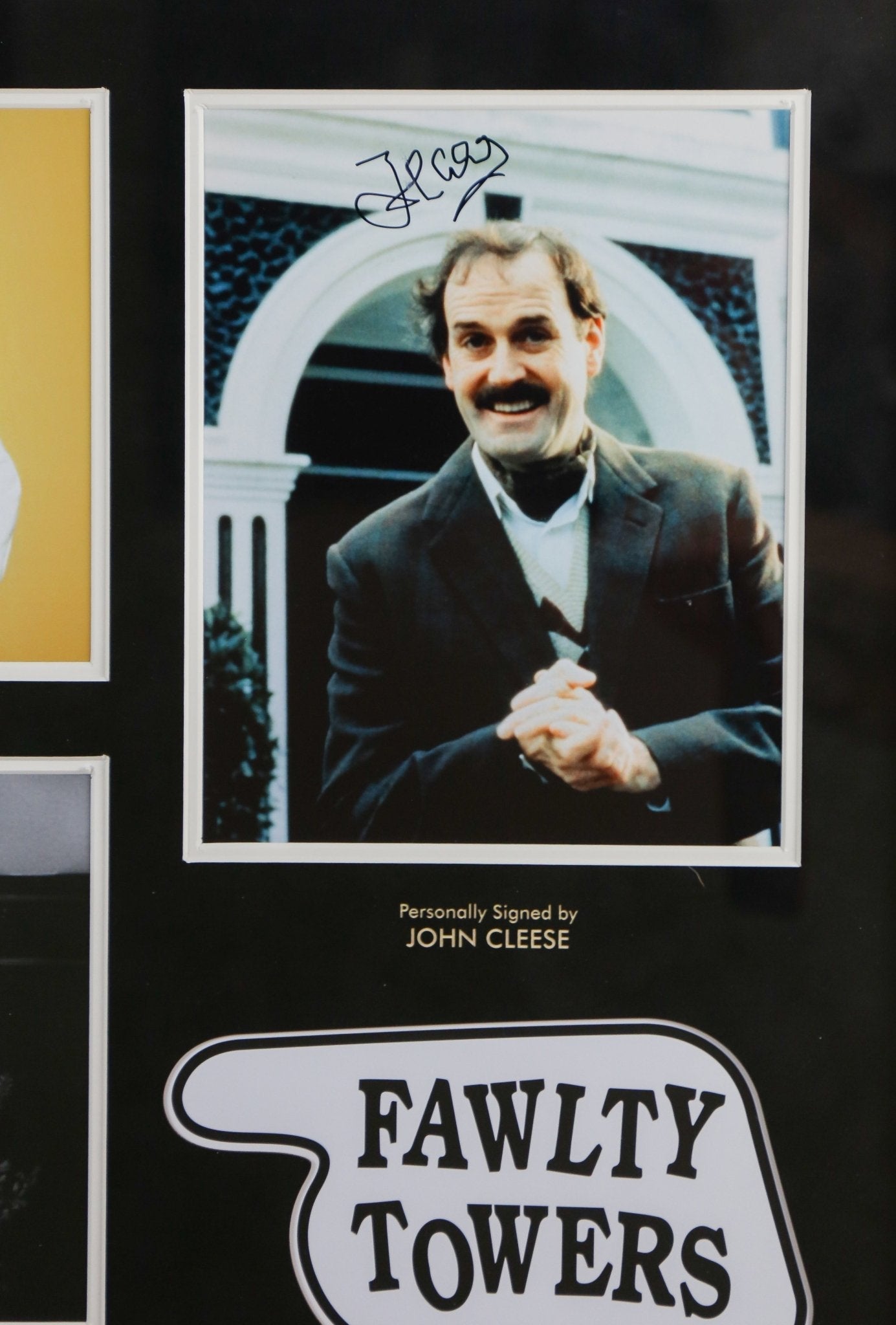 John Cleese Signed Fawlty Towers 12x8 Photograph Framed Display - Memorabilia Framers Shop