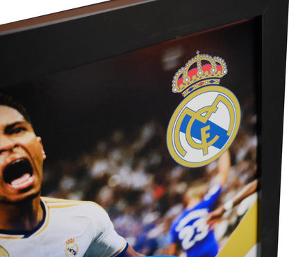 Jude Bellingham signed boot Real Madrid - Memorabilia Framers Shop