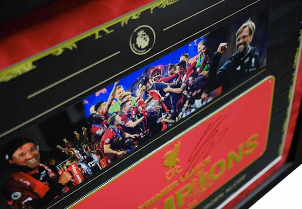 Jurgen Klopp signed roadsign Liverpool F.C. - Memorabilia Framers Shop