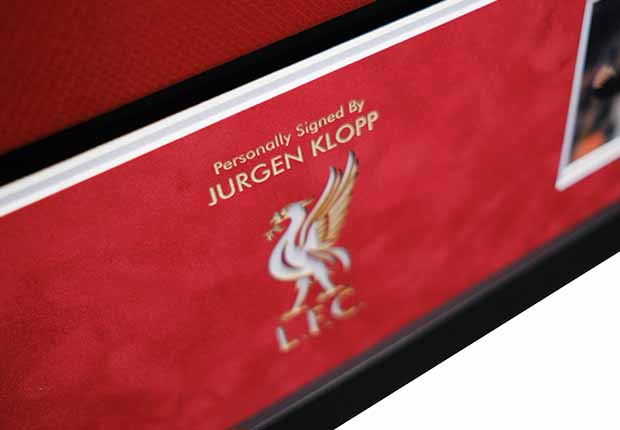 Jurgen Klopp signed shirt Liverpool F.C. - Memorabilia Framers Shop