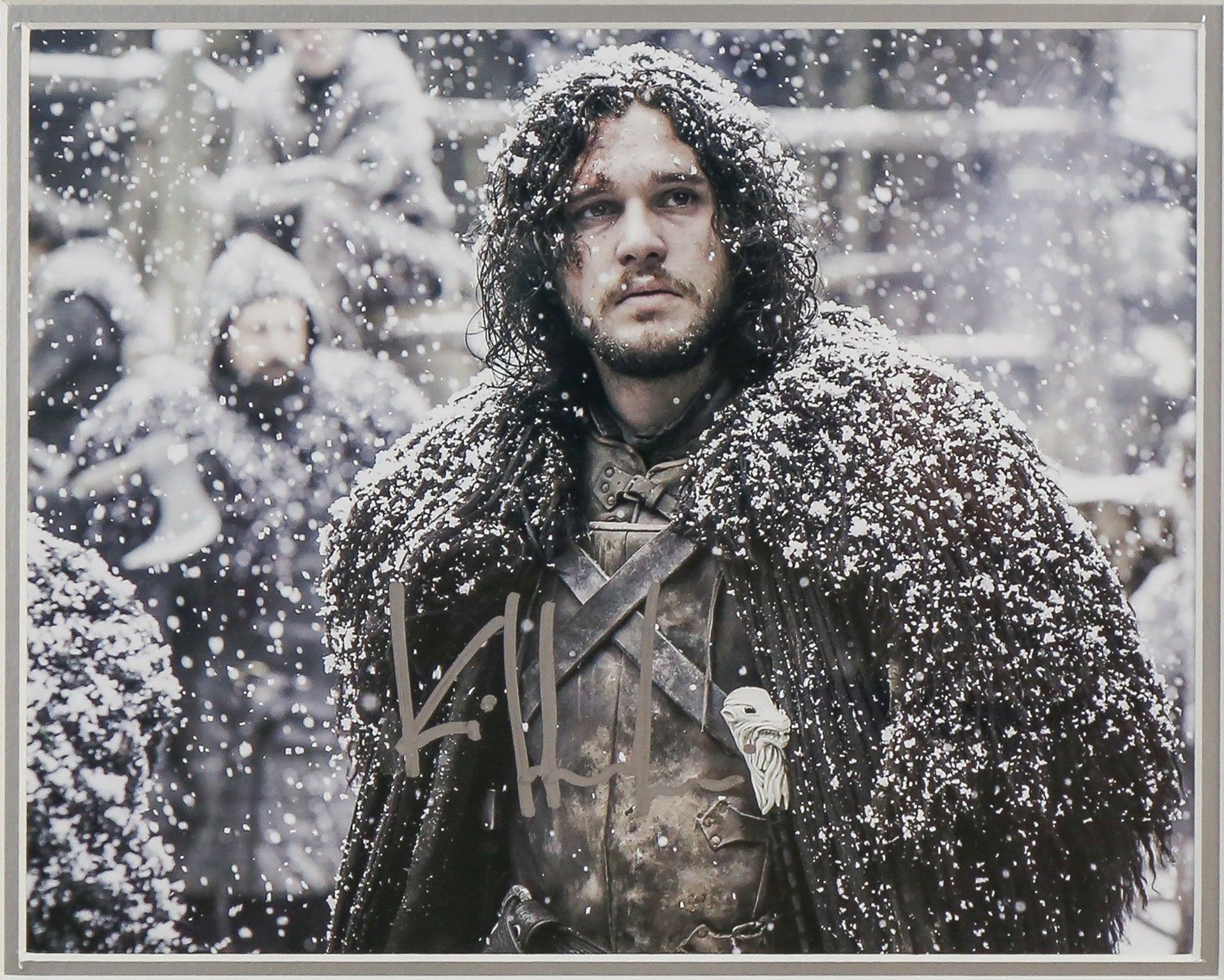 Kit Harrington Signed Game of Thrones 12x8 Photograph Framed Display - Memorabilia Framers Shop