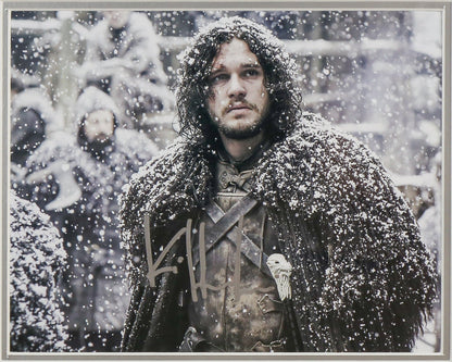 Kit Harrington Signed Game of Thrones 12x8 Photograph Framed Display - Memorabilia Framers Shop