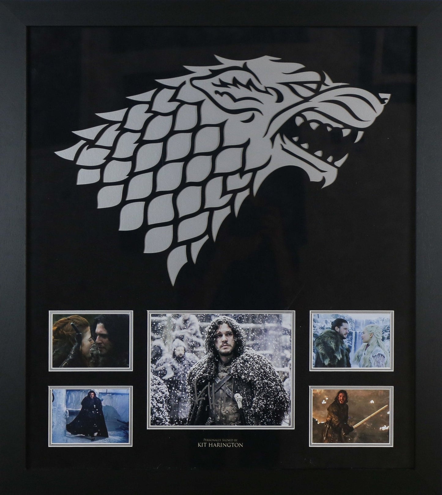 Kit Harrington Signed Game of Thrones 12x8 Photograph Framed Display - Memorabilia Framers Shop