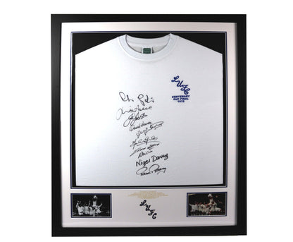 Leeds Centenary cup 1972 Multi signed shirt - Memorabilia Framers Shop