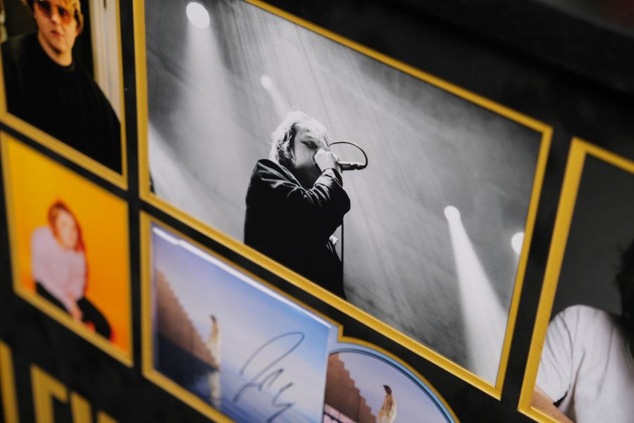 Lewis Capaldi Signed CD Cover Display - Memorabilia Framers Shop
