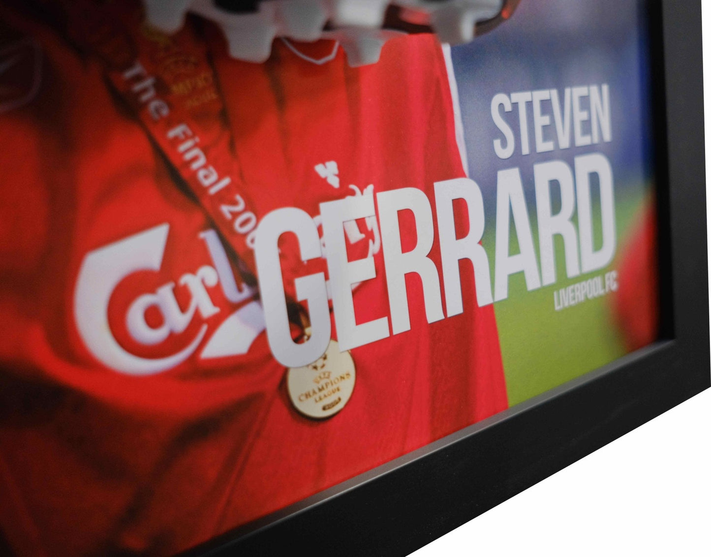 Liverpool F.C. signed boot by Steven Gerrard - Memorabilia Framers Shop