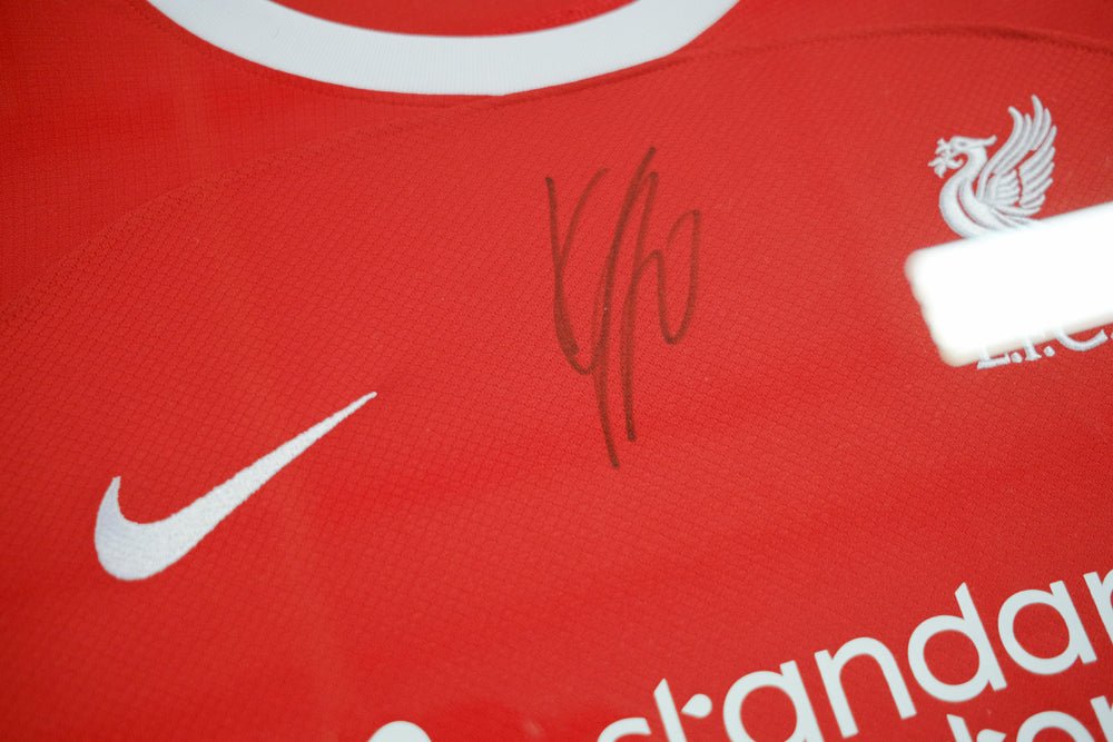 Liverpool FC signed football shirt by Jurgen Klopp - Memorabilia Framers Shop