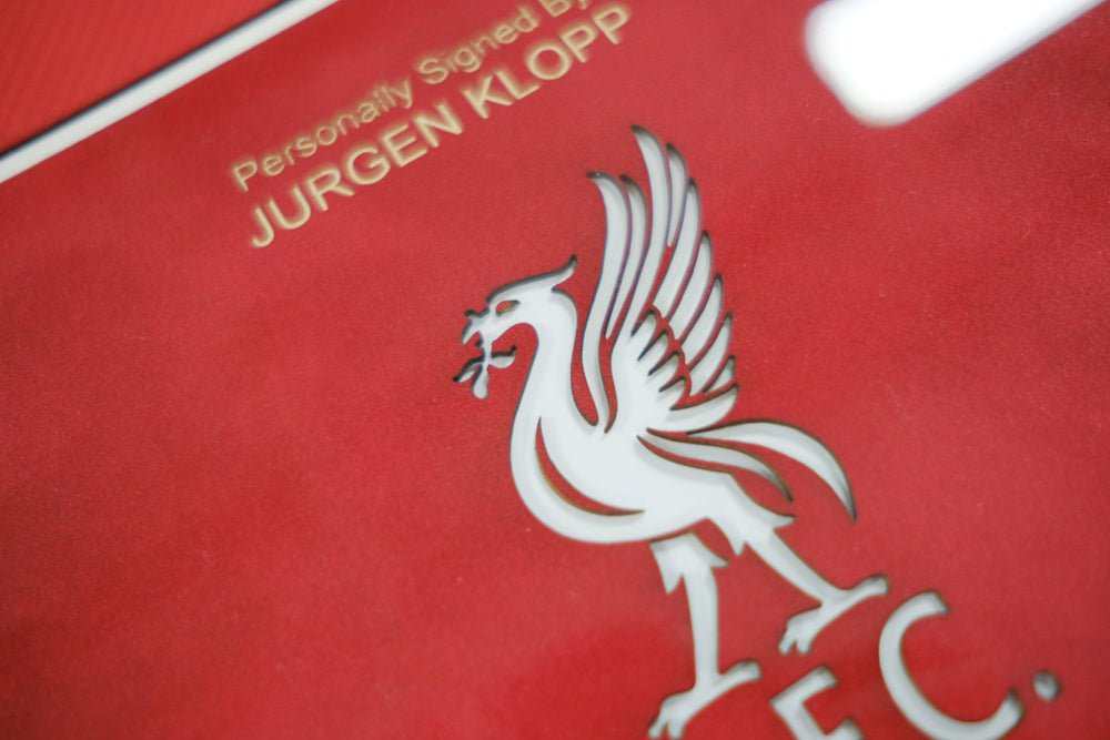 Liverpool FC signed football shirt by Jurgen Klopp - Memorabilia Framers Shop
