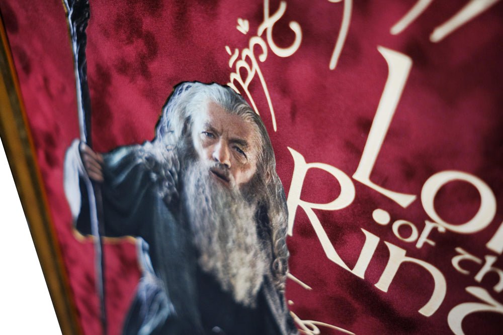 Lord Of The Rings personally signed by Ian McKellen - Memorabilia Framers Shop