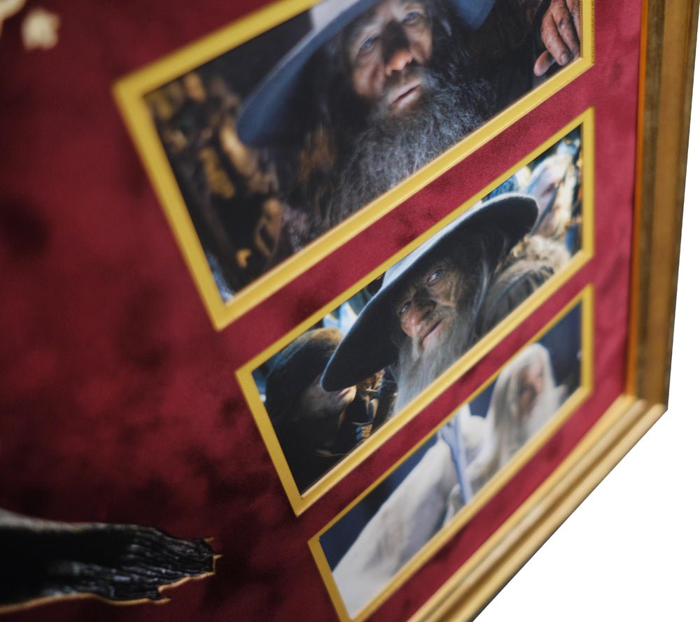 Lord Of The Rings personally signed by Ian McKellen - Memorabilia Framers Shop
