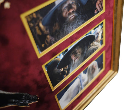 Lord Of The Rings personally signed by Ian McKellen - Memorabilia Framers Shop