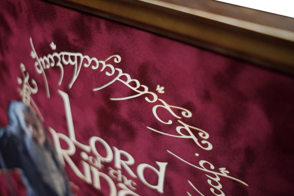 Lord Of The Rings personally signed by Ian McKellen - Memorabilia Framers Shop
