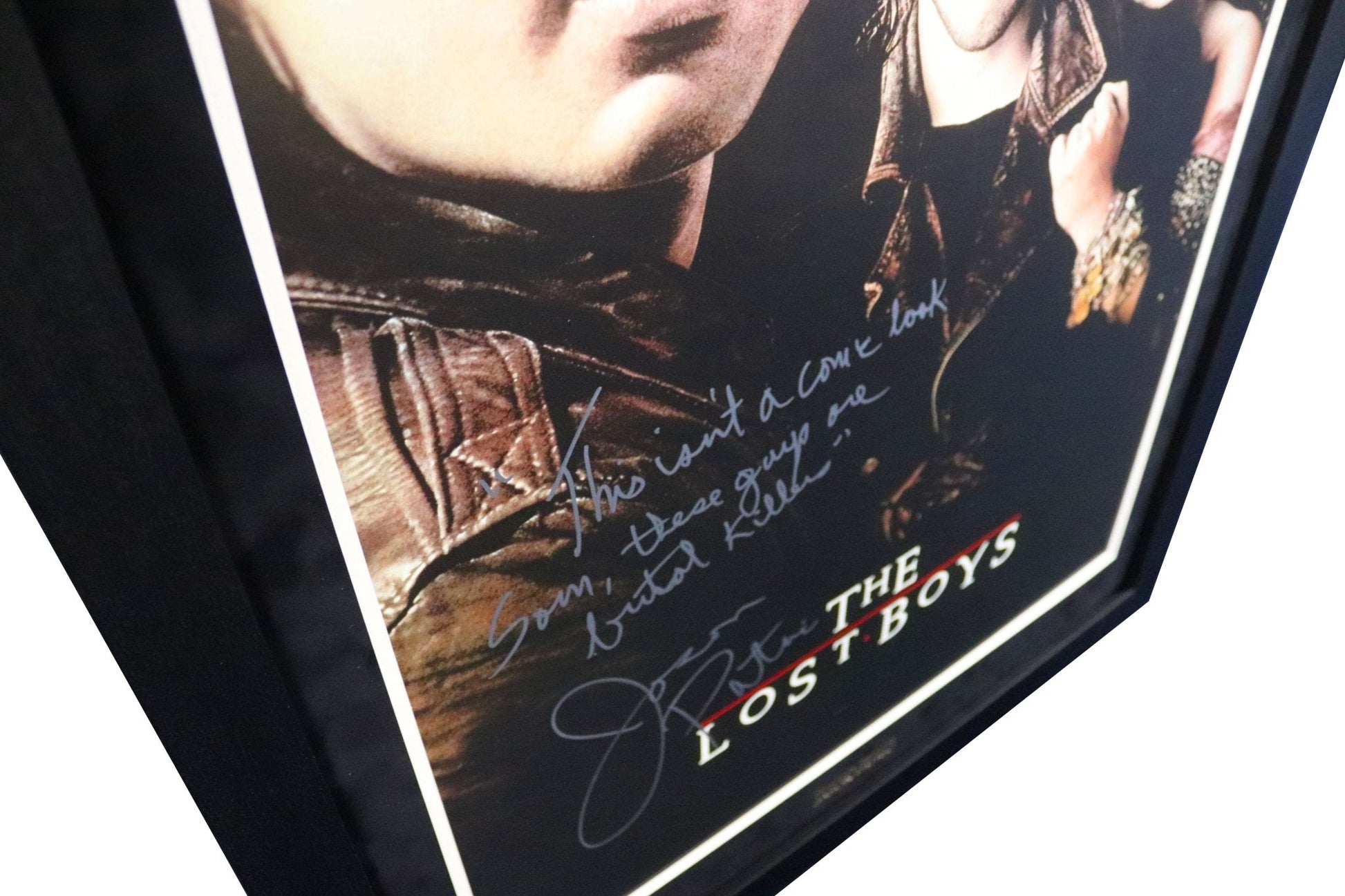 Lost Boys signed photo by Jason Patric - Memorabilia Framers Shop