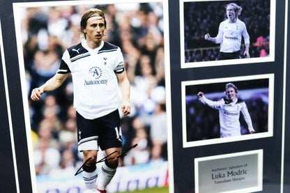 Luka Modric Signed Photo Framed Display - Memorabilia Framers Shop