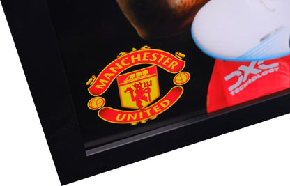 Marcus Rashford Signed Boot Framed Display - Memorabilia Framers Shop
