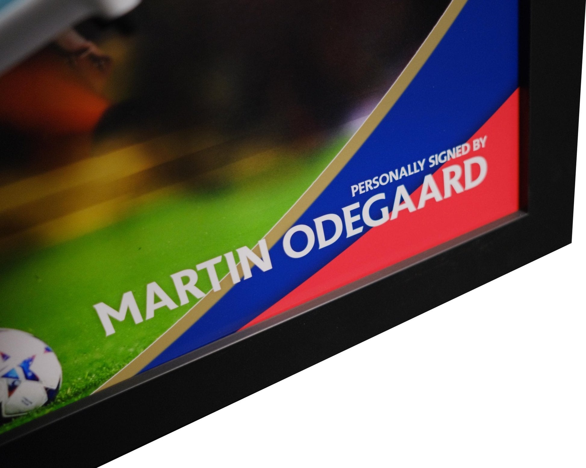 Martin Odegaard signed boot Arsenal - Memorabilia Framers Shop
