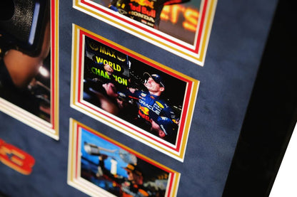 Max Verstappen Signed Photograph Display - Memorabilia Framers Shop