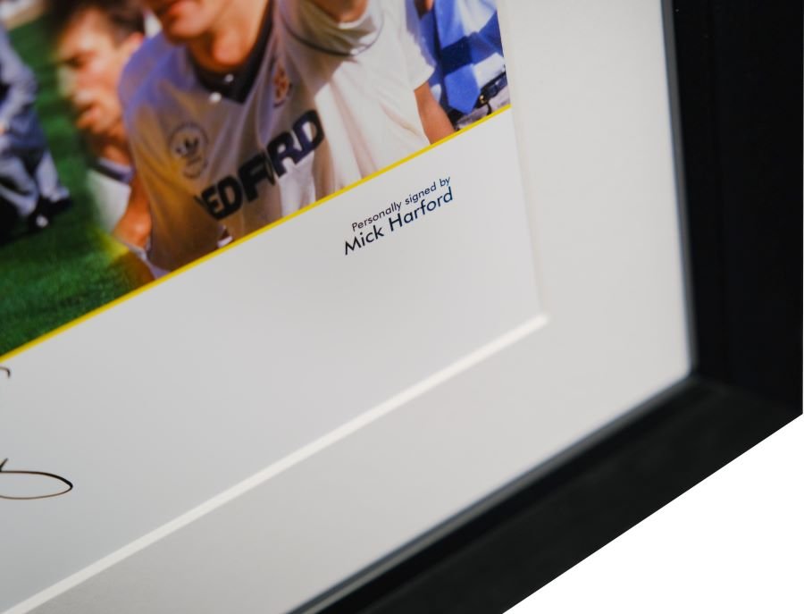 Mick Harford Signed Print - Memorabilia Framers Shop