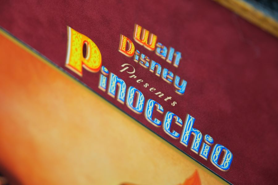 Pinocchio Photograph Display Signed by Dickie Jones - Memorabilia Framers Shop