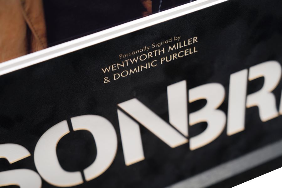 Prison Break Photograph Display Signed by Wentworth Miller Dominic Purcell - Memorabilia Framers Shop